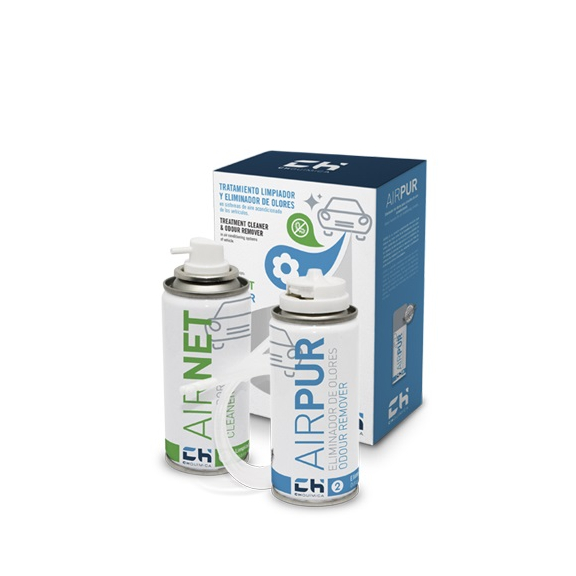 Desinfektions- und Deodorant-Set für Auto AIRNET & AIRPUR Spray