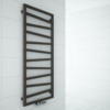TERMA Zigzag Badheizkörper 1310x500 - Farbe Heban - Inspirationen