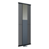 TERMA Intra M Heizkörper mit Spiegel 1900x640 Metallic Black