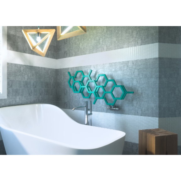 TERMA Hex Designheizkörper RAL5018