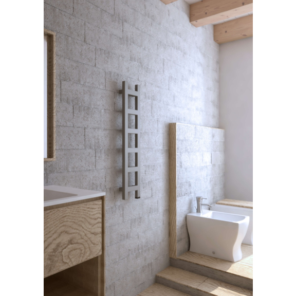 TERMA Easy One Vertikaler Heizkörper 960x200 Farbe Winter Sky - modernes Design