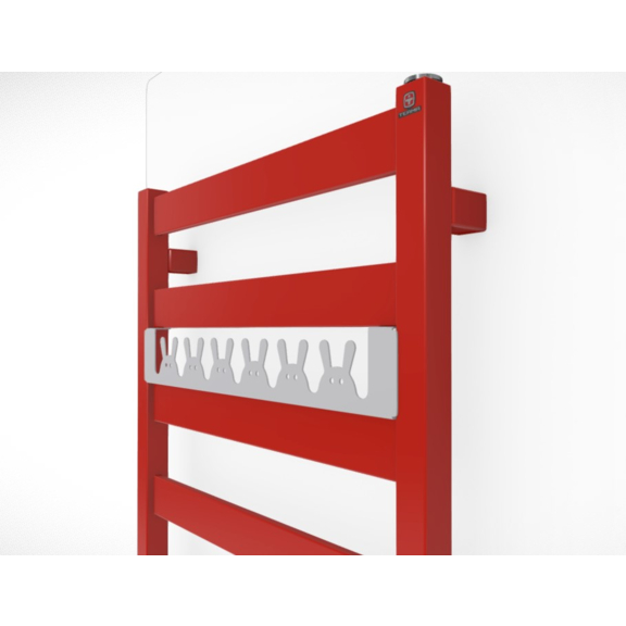 TERMA Vivo Badheizkörper Farbvariante RAL3020 happy rabbit